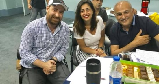 صور.. جمال سليمان ونضال الشافعى ومنة فضالى يواصلون تسجيل حلقات "لست وحدك"