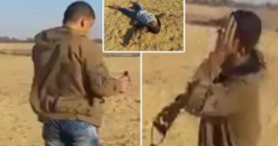 فيديو.. لحظة قنص طفل فلسطينى فى قطاع غزة خلال مسيرة العودة الكبرى