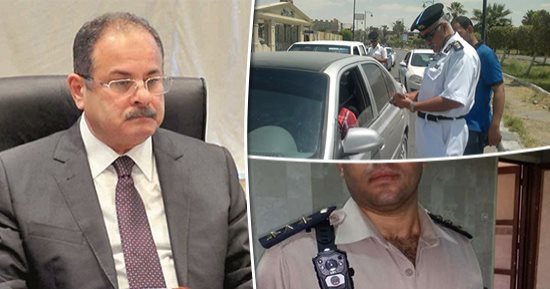 مراقبة ضباط المرور تحت مجهر الداخلية.. مصدر: 3 آلاف كاميرا كتف فى الأكمنة والطرق السريعة والمحافظات.. 300 كاميرا على مرور الأقصر والجيزة والإسماعيلية والإدارة العامة لرصد التجاوزات ربطها بغرف التحكم والعمليات