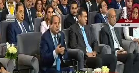 الرئيس السيسي: رفعنا إنتاج الكهرباء 100%.. والانتهاء من الشبكة آخر 2018