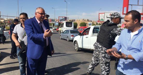 صور.. مدير أمن القليوبية يقود حملة مكبرة بمدينة العبور