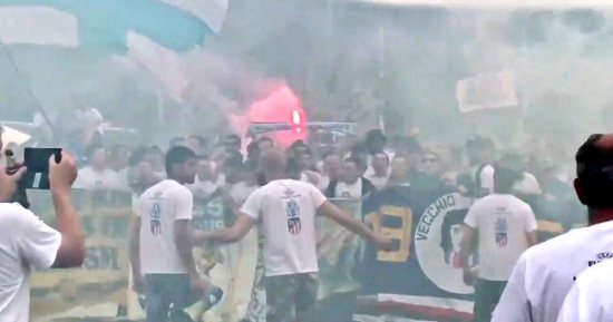 فيديو.. جماهير مارسيليا تشعل أجواء مدينة ليون قبل انطلاق نهائى يوروبا ليج