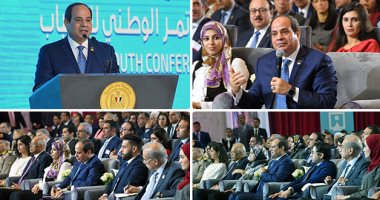 مؤتمرات الشباب أيقونة المستقبل.. الشهابى: الرئيس مؤمن بقدرات الشباب والكورة فى ملعب الأحزاب لتصدر المشهد السياسى.. مشعل: لدينا أمل كبير فى تنفيذ التوصيات مؤتمر الشباب.. حازم عمر: نطمح فى تنفيذ نتائج المؤتمر