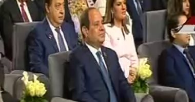 مؤتمر الشباب يعرض فيلما تسجيليا بعنوان "هنكمل الحكاية" فى حضور السيسي - صور
