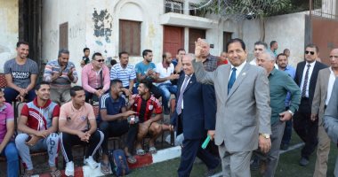 فيديو.. محافظ الغربية يفتتح الدورة الرمضانية لكرة القدم بمجمع الشروق