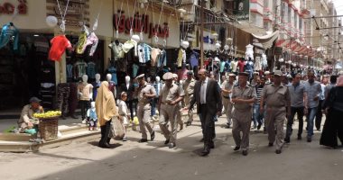 صور .. مدير أمن الشرقية يتفقد الحملات الأمنية بشوارع الزقازيق