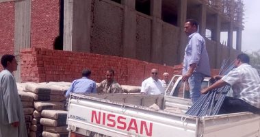إيقاف بناء عدد من المبانى المخالفة بحى المعصرة وحملات لرفع الإشغالات