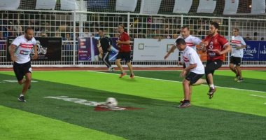 نجوم الأهلى والزمالك فى افتتاح دورة الصيد الرمضانية