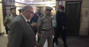 صور.. مدير أمن القليوبية يتفقد الحالة الأمنية بقسمى قها وبنها