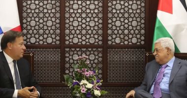 رئيس بنما يلتقى بنظيره الفلسطينى ويدعو لإنهاء الصراع الإسرائيلى الفلسطينى