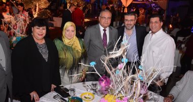 وزيرة الثقافة ومشاهير المجتمع والإعلام فى حفل سحور على ضفاف النيل