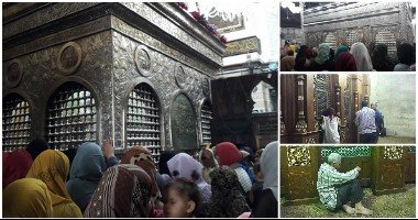 أحلام على شباك الضريح.. محبو آل البيت بيطلبوا إيه من ربنا فى رمضان؟.. صفوف أمام مقام الحسين لطلب النجاح والزواج.. والورود للسيدة زينب لزوال الهموم والمشاكل.. وزيارات لضريح الرفاعى لتيسير العمل والتخلص من الوحدة