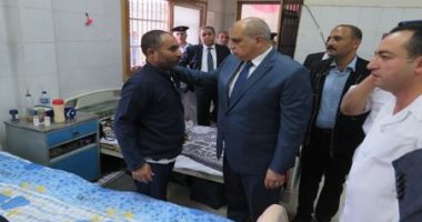 صور.. مساعد وزير الداخلية يتفقد أحوال السجناء فى رمضان بسجن طرة