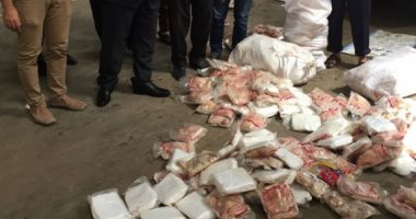 ضبط لحوم مجمدة فاسدة بثلاجة مجمدات فى المنوفية