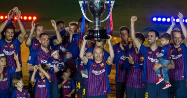 دورى أبطال أوروبا هدف برشلونة الأول فى الموسم المقبل
