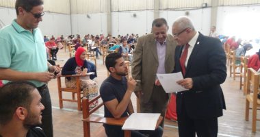ضبط 16حالة غش فى ختام اليوم الثالث لامتحانات جامعة المنيا "صور"