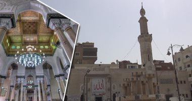 صور.. "حامى السويس يا غريب" تلخص حكاية أكبر مساجد المحافظة.. الأربعين دفن به 40 حاجا.. و"الغريب" يعود لقائد عسكرى مغربى استشهد فى معركة على أرض السويس.. انفجار بئر للمياه لتروى الأهالى وأبطال المقاومة الشعبية