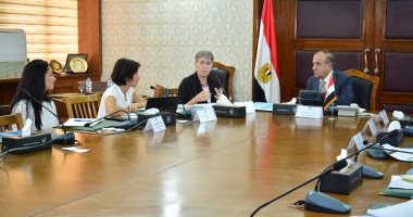 وزير التنمية المحلية يلتقى وفد الوكالة الألمانية للتعاون الدولي GIZ‎