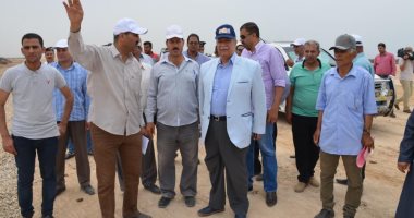 محافظ الإسماعيلية يترأس حملة لإزالة التعديات على 140 فدان بشمال القنطرة غرب