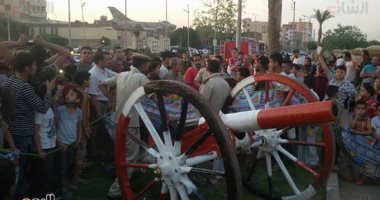 صور.. مدفع رمضان ببنى سويف فرنسى قديم ضمن أربعة على مستوى الجمهورية