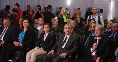 وزراء الكهرباء والنقل والتنمية المحلية يصلون العتبة لتدشين حفر خط المترو الثالث - صور