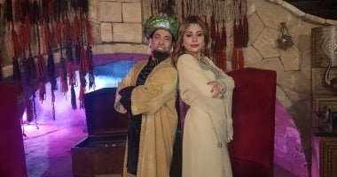 صور.. سعد الصغير: المطربة دينا صبرى اكتشافي بمسلسل "30 ليلة وليلة"