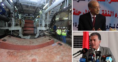 رئيس الوزراء يدشن أعمال حفر المرحلة الثالثة من الخط الثالث للمترو "نفرتارى".. شريف إسماعيل يؤكد: 100 مليار جنيه تكلفة الخط الثالث.. والقومية للأنفاق: 6 - 7% فقط من الركاب يستخدمون التذكرة تكلفة الـ7 جنيهات