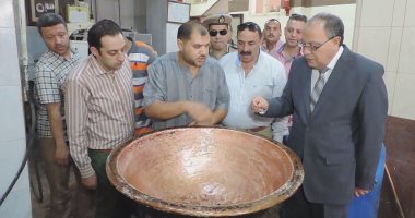 صور.. مدير أمن كفر الشيخ يقود حملة لضبط المخالفين من التجار