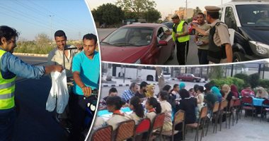 فيديو وصور.. إكسر صيامك.. من أسوان للإسكندرية "أهل الخير" على طرق مصر فى شهر الكرم.. متطوعون يقدمون الفطار إجباريا للمتأخرين عن منازلهم بالطرق.. وقبطى يقيم مائدة رحمن للصائمين بالبحر الأحمر