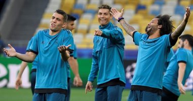 شاهد.. تدريب ريال مدريد الأخير استعدادا لقمة ليفربول فى نهائى الأبطال