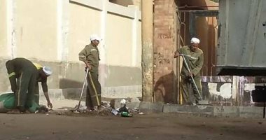 حملات نظافة بالسجل العينى فى الأقصر.. ورفع 2 طن قمامة‎