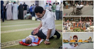 الشارع فى أسبوع.. رمضان أهو نور فوانيسه.. الحلويات السورية فى الشوارع المصرية.. فسحة الأهرامات مفيش زيها.. لحظات إخلاص العمال فى الورش.. فى رمضان أهلا بك فى حضرة آل البيت.. وقريب من خطوتى ولا لسه كتير يا مشوارى