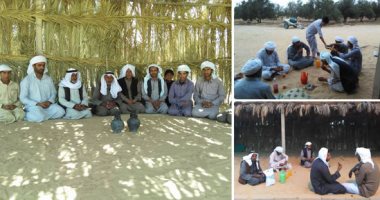 صور.. فى ذكرى انتصارات العاشر من رمضان .. زاوية الجورة أيقونة الصمود فى سيناء.. تمثل ثبات الأهالى أمام ضغوط إخلاء المكان لبناء مستعمرات إسرائيلية.. وتجسد جهود الشيخ خلف الخلفات فى إفشال محاولات سرقة الأرض