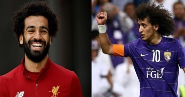 عمورى نجم الإمارات يدعم محمد صلاح فى كييف.. فيديو وصور