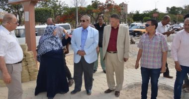 محافظ الإسماعيلية: استكمال أعمال تطوير الطريق الدائرى وصيانة وتجديد النافورات