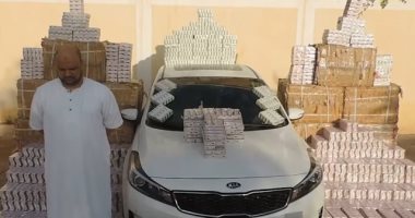 فيديو .. "الداخلية" تحبط تهريب 1.3 مليون قرص مخدر 