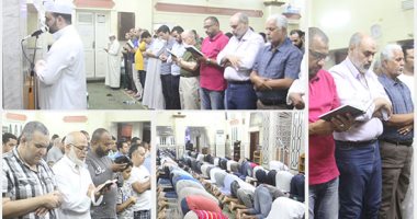 روحانيات وخشوع وسكينة فى صلاة التراويح بمسجد مصطفى محمود