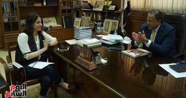  رئيس دار الكتب والوثائق لـ"اليوم السابع": لم نحدد موعدا لافتتاح مبنى باب الخلق.. ونحتاج ميزانية ضخمة لإتمام "الرقمنة".. ونتابع المزادات العالمية بوحدة خاصة.. والهيكلة لم تتغير من 30 سنة