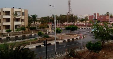  أمطار خفيفة وبرق على مدينة طور سيناء 