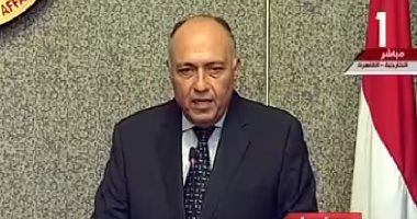 فيديو.. سامح شكرى: آلية دورية للاتفاق السياسى بين مصر والسودان