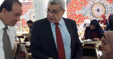 نائب رئيس جامعة طنطا يتفقد أعمال امتحانات نهاية العام الدراسي‎