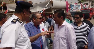 صور.. مدير أمن السويس يقود حملة مرورية وأمنية موسعة بأكبر ميادين المحافظة