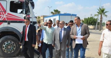 محافظ الإسماعيلية يتابع تنفيذ أعمال المرحلة الأولى لمشروع إنشاء سوق السمك