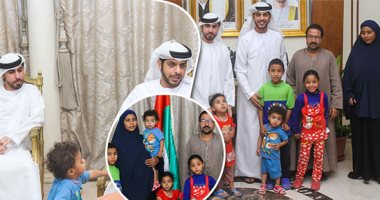 صور.. استجابة لـ"اليوم السابع".. رئيس الإمارات يهدى شقة لأسرة الطفلة "فرحة" فى عام زايد.. السفير الإماراتى يسلم الأسرة شقة تمليك كاملة المرافق والتشطيبات.. ويشكر الشيخ خليفة على الاستجابة والجريدة على نشر قصتها