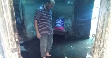 مواطن يشكو من وجود تسريبات مياه فى منزله بالقليوبية