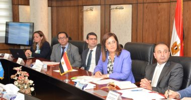 وزيرة التخطيط تلتقى وفد منظمة الأمم المتحدة لدعم تنفيذ استراتيجية التنمية 2030