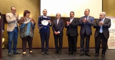 صور.. اتحاد الناشرين المصريين يكرم عددًا من الناشرين بحضور وزيرة الثقافة
