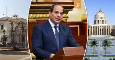 السيسي آخر رئيس يؤدى اليمين الدستورية بمقر البرلمان بوسط البلد.. مجلس النواب يجمع أوراقه استعدادا للانتقال إلى مقر العاصمة الإدارية الجديدة يونيو 2019.. والمبنى شاهد على تاريخ الأمة بأقوى الخطابات لـ4 رؤساء