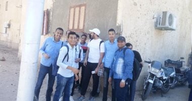 صور.. 16 حالة غياب فى أول أيام امتحانات الثانوية العامة بالوادى الجديد