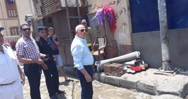 محافظ بورسعيد يوجه رؤساء الأحياء بإزالة مغاسل السيارات غير القانونية.. صور